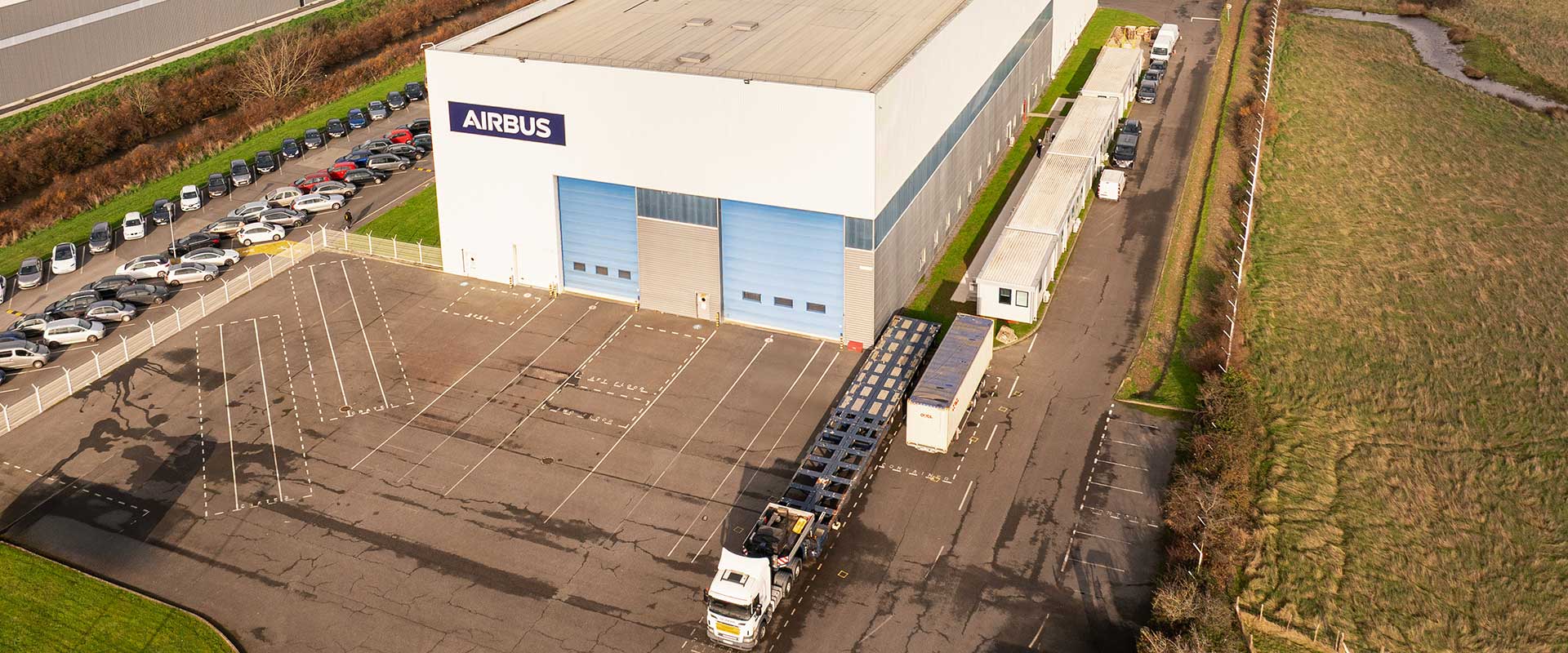 Prise de vue aérienne Airbus Atlantique